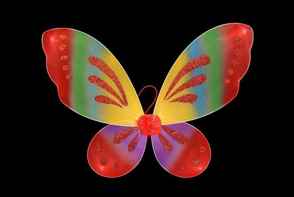 Ange papillon ailes de fée Filles bébé tout-petit robe adulte partie GB422