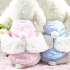 Angel Dog Clothes Coat For Dogs Jacket Hoodies Klein Pet Puppy Kostuum Cat Pajama Outfit Apparel