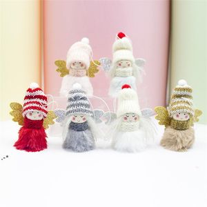 Angel Doll Merry Christmas Decoration Xmas Bomen Opknoping Angels Ornamenten Little Kids Girls Gifts JJD11186