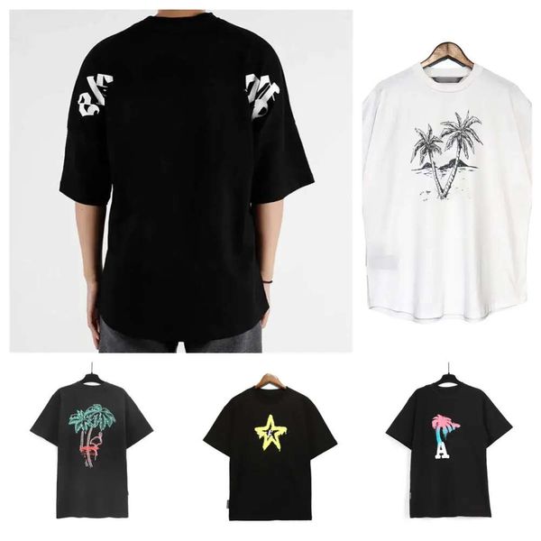 Ange T-shirt Designer Vêtements Spray Lettre Manches Printemps Eté Mini Marée Homme Femme Tee Maglietta Angels 758