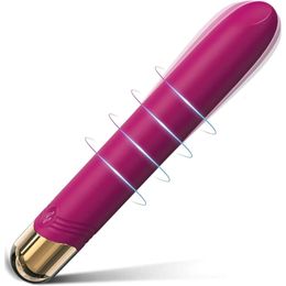 Schuine tip voor precisiestimulatie, lipstick sfeer oplaadbare g-spot stimulator volwassen sexy speelgoed g spot bullet vibrator