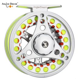 ACCESSIONNES DE REEL DE FLOCE DE FLOCE DE DREAM DROIS 12 34 56 78 WT Aluminium ALLIAL CARP TAGLE TACKLER KIT LIGNE COMBO 240506