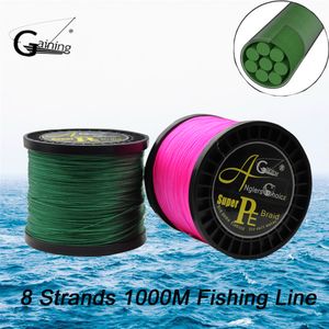 Visserskeuze 8 Strengen Gevlochten Vissen Lijn 1000m Multi Color Super Sterk Japan Multifilament PE Braid Line