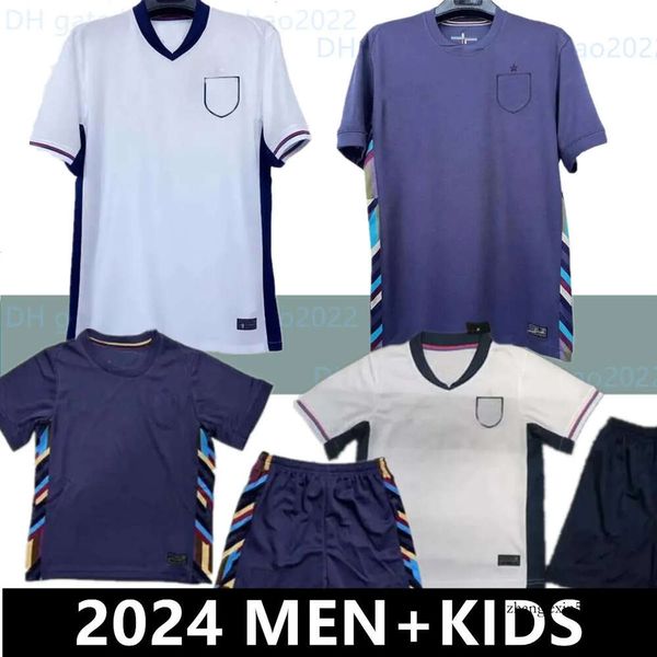 Angleterre Foden Soccer Jerseys 2024 Kane Sterling Grealish Rashford Mount Bellingham Saka 24 25 Camisa de fútbol nacional Men Kits Kit Inglaterra Trippi 44