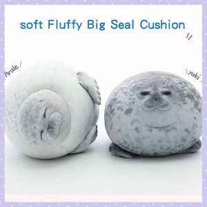 Pouire de phoque en colère Blob Soft Chubby 3d Nouveauté Sea Lion en peluche Bouchage de sommeil Kaiyukan Aquarium en peluche