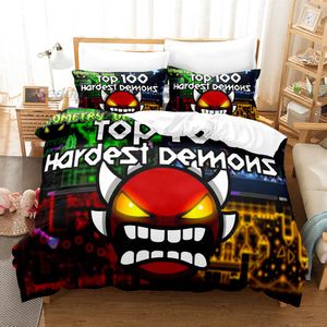 Boze geometrie dashboard beddengoed set single twin full queen king size bed set aldult kid slaapkamer dekvetcover sets 3D print cartoon