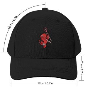 Angry Hot Stuff Devil Baseball Cap Foam Party Party Rugby Designer Man Women's