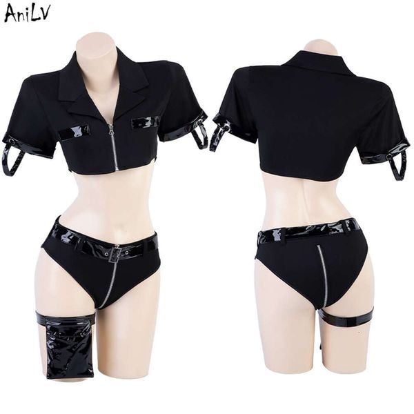 Ani – Costume de scène pour filles Idol, uniforme d'officier de police pour femmes, Costumes Cosplay cosplay, nouvelle collection 2023