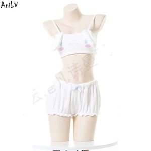 Ani Cartoon Anime Kawaii Meisje Pamas Nachtkleding Kostuum Schattig Konijn Badpak Uniform Pool Party Cosplay cosplay