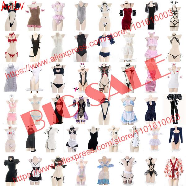 Ani Clearance Anime Cat Dress Maid Body Uniforme scolaire Tenues Costumes Cosplay Festival aléatoire Nouvel An Cadeau Pack cosplay