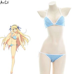 Ani japonais Anime Senran Kagura SHINOVI contre Bikini maillot de bain Costume été plage étudiant fille maillots de bain uniforme Cosplay cosplay