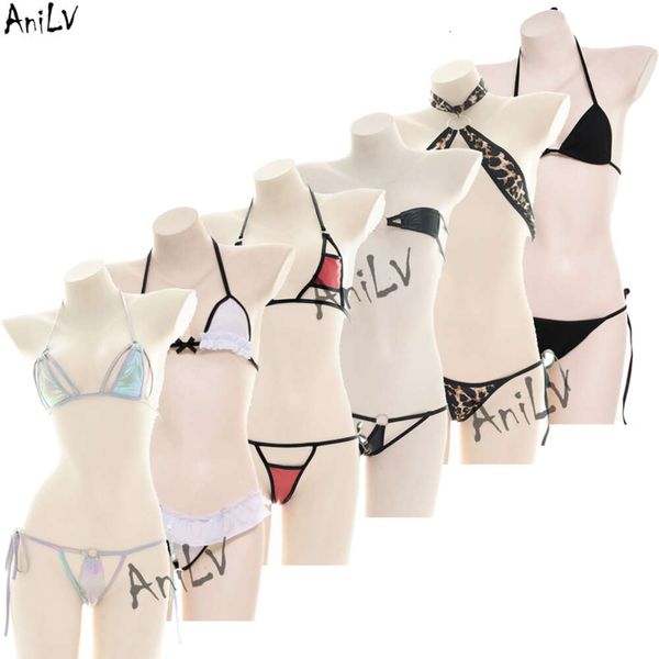 Ani Zomer Meisje Strand Bikini Badpak Serie Kostuum Anime Ondergoed Lingerie Pamas Outfit Cosplay Kleding cosplay