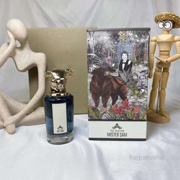 Animal Head Neutre Parfums Lord George the Blazing Mister Sam Yasmine Arthur 75ml Eau De Parfum Odeur longue durée Parfum Femme Homme Cologne Spray Parfums