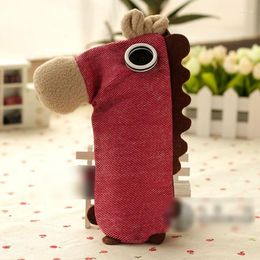 Animal Horse Pencil Case For School Boys Creative Girls Bag Storage Cute Kids Pen Pouch met ritssluiting