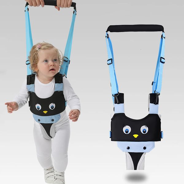 Harnais de marche pour bébé imprimé animal Sling Andador Ceinture pour tout-petits debout Corde de traction de sécurité Artefact Aide aux enfants Walker Produits 231228