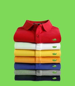 Animal Polo Polo Business Business Top broderie Polos Shirts Male Male à manches courtes Homme Revers surdimensionné Slim S6XL HI4154751