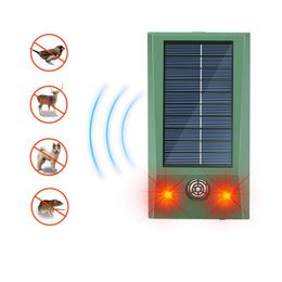 République animal animal, dissuasion du chat animal à ultrasons à énergie solaire avec la lumière LED pour repousser le chat de la taupe Gopher Cat pour protéger votre jardin de jardin