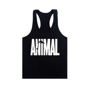 Animal Stringers Mens Tank Tops Camisa sin mangas, tanktops Culturismo y Fitness Hombres Singlets ropa de entrenamiento