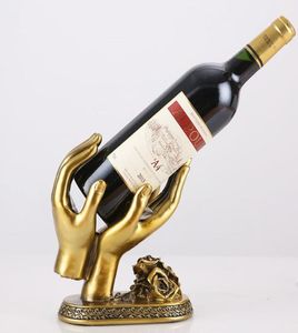 Coiffage créatif armoire à vin rouge créatif étagère de bouteille à vin rouge étagère résine de la personnalité 8857736