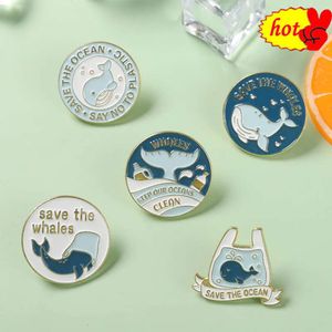 dier walvis milieu emmer jongleren Badges Broche Emaille Pins label Tas Rugzak hoed Sieraden cadeau decoraties