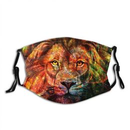 Animal World Actieve Koolfilter Mondmaskers Herbruikbaar met Verstelbare Oorlussen Gezichtsmasker voor met filterbescherming Volwassene Dus241u