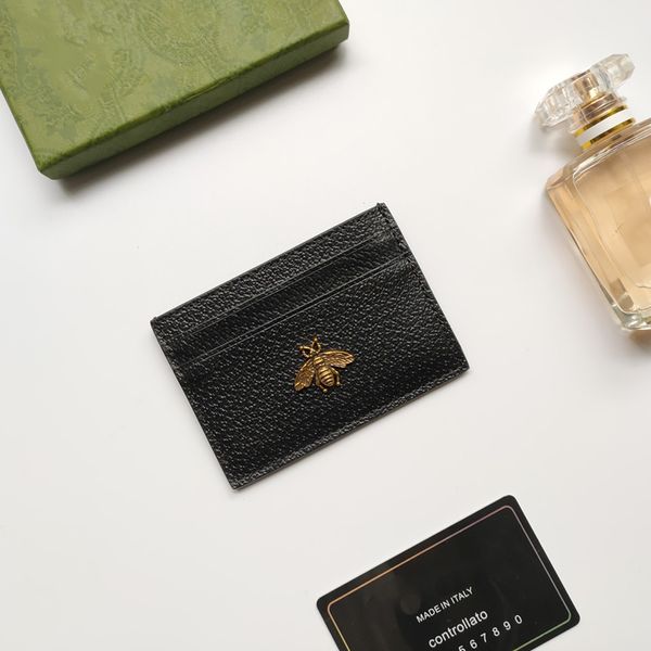 Portefeuille Animalier Pochette femme Designers Porte-cartes Bee Porte-monnaie avec boîte d'origine
