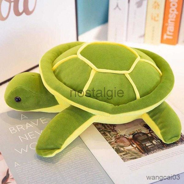 Animales 25 cm Preciosa tortuga de peluche Muñecas de peluche Animal suave Tortuga marina Regalos de cumpleaños para niños Niña R230904 240307