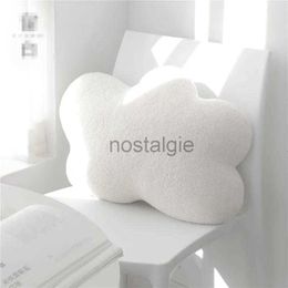Animaux 50CM Super doux en peluche en forme de coussin blanc nuage chaise chambre décor oreiller mer 240307