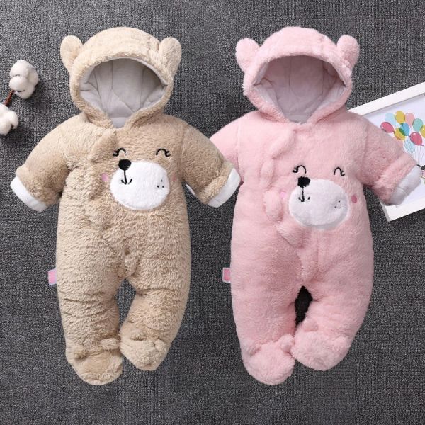 Animales onesies de bebé lujoso niño niña dibujos animados babyonde