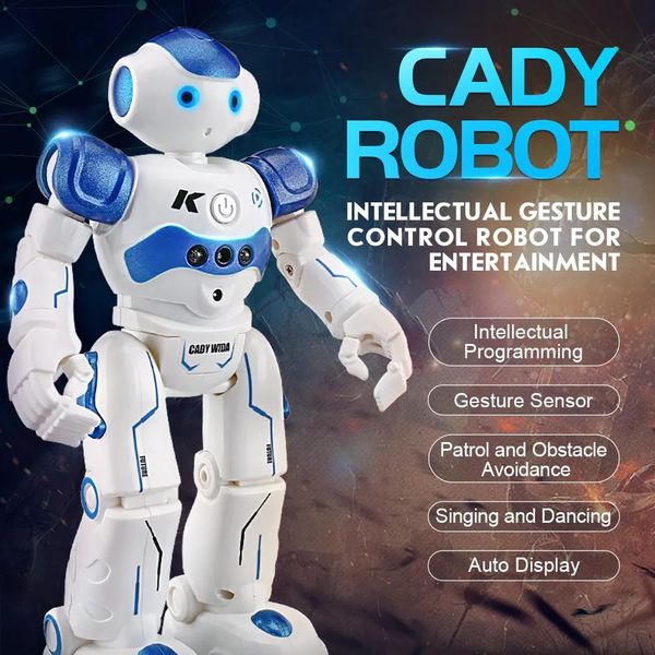 Animales ElectricRC Animales RC Robot Juguete IR Gesto Control remoto R2 CADY WIDA Vector inteligente Robótica inteligente Bailando Robo Niños para Chi