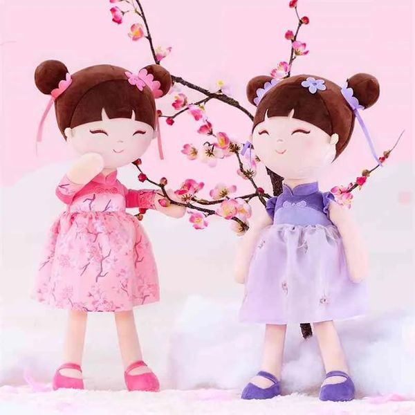 Animaux Gloveleya Peluche Jouets Style chinois Dix Scroll Fairy Design Baby Girl Tissu Poupée Suffed Ragdoll Cadeaux Idées 210728