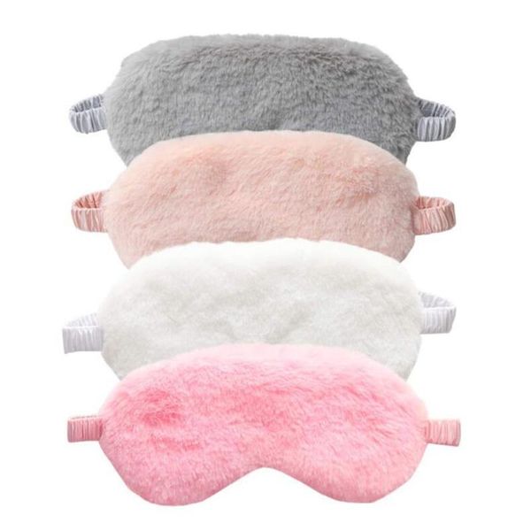 Animales Máscara para dormir Sleeping Caídas Soft Fince Mascaras Soft máscaras Love Love Cloud Cubre Ojo de felpa