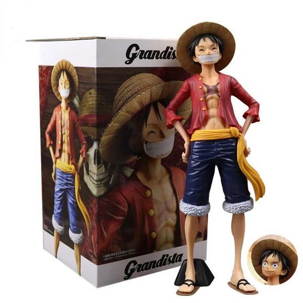 Figura de una pieza de Anime de 27cm, modelo de figuras de acción de mono, juguetes coleccionables para regalo de niños