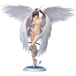Anime 35 CM Sexy Girl Figure SkyTube Seraph of Light Sakuya Angel Mode Seraphim PVC Acton Figuur Volwassen Collectie Model Speelgoed Pop Q0722