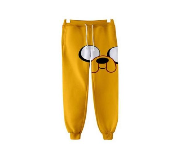 Anime Adventure Time Finn y Jake Sweat Pants 3d Joggers pantalones pantalones menores Meneras