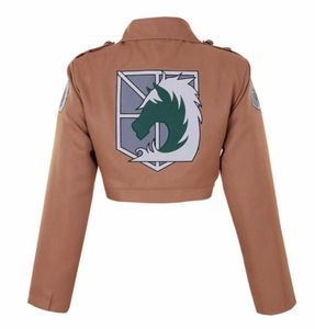 Anime Attack on Titan Jacket Aot Shingeki No Kyojin Military Police Eren Jaeger Cosplay Cosplay Game Japans Halloween Carnival Y2381198