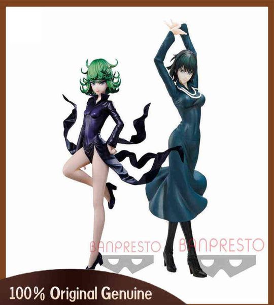 Anime banpresto one punch man Senritsu no tatsumaki ouragan jigoku no fubuki agrip figure original model toys toys reals t224424687