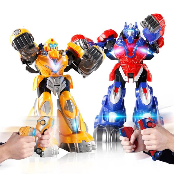Anime Battle Robot Transformation Movie Toys Boy Cool Plastic Abs Robot Robot Car Figures d'action Tank Aircraft Model Children Gift 231221
