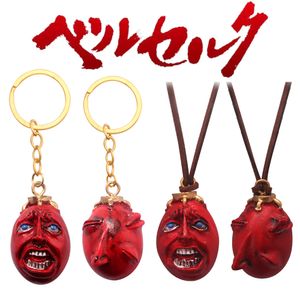Anime berserk Controle Griffith Egg van King Cosplay ketting unisex hars hanger Keyring choker accessoires geschenk groothandel