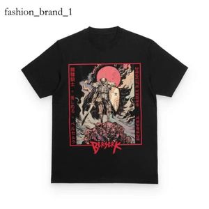 Anime Berserk Men's T-Shirts Shirt for Men HARAJUKU ANIME PRINT TEE SUMMER Vêtements de mode