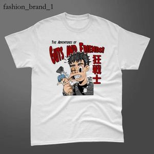 Anime Berserk Men's T-Shirts Shirt for Men HARAJUKU ANIME PRINT TEE SUMMER Vêtements de mode