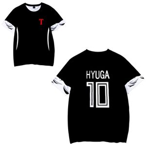 Anime Captain Tsubasa 3D t-shirt femmes hommes Cosplay Costume Ozora Tsubasa Kojiro Hyuga manches courtes t-shirt drôle t-shirts graphiques