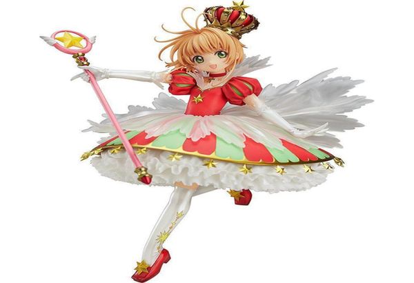 Anime Cardcaptor Sakura Kinomoto PVC Action Figure Toys Japan Anime Figure Model Toys Collection Doll Cadeau Q07229335536
