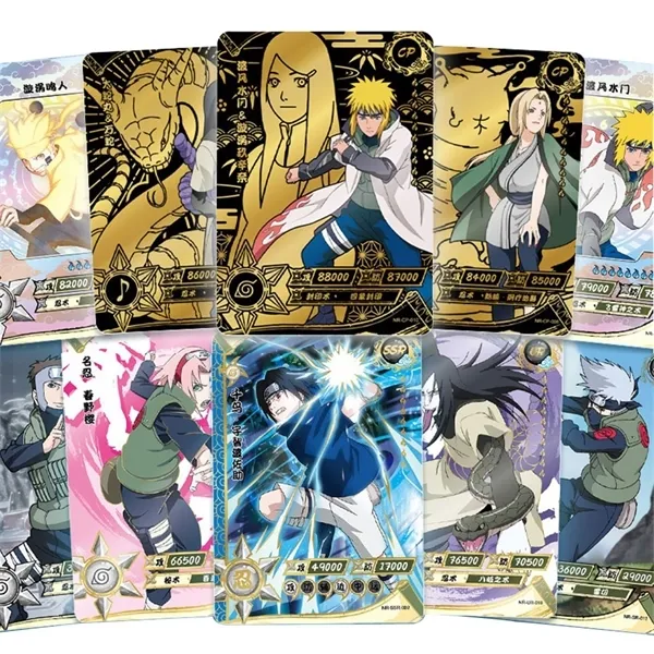 Cartes Anime Naruto Card Boruto Naruto Album Book Collection Hokage