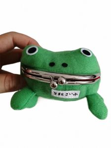 Anime Carto Frog Purse portefeuille Coin Purse Originality Manga Flannel Portefeuille Migne Purse Migne Purse pour femmes F8VI #