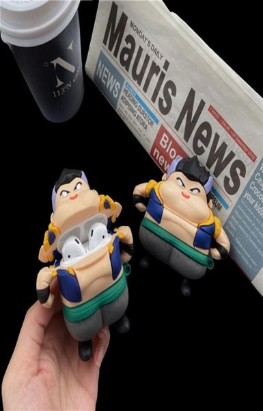 Dessin animé Gotenks 3D étuis pour AirPods 1 2 Pro boîte de chargement en Silicone souple sans fil Bluetooth écouteur housse de protection 4425679