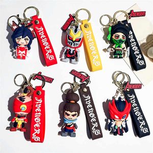 Anime Cartoon League of Legends Role Doll Keychains Teen Gift Backpack Ornement Doll Pendant Pendant Keetchain