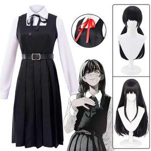 Anime tronçonneuse homme Mitaka Asa Cosplay Costume Jk école uniforme guerre diable robe accessoires Costume Halloween Costumes pour femmes cosplay