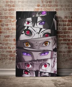 Anime karakters ogen posters en prints canvas muur kunstdecoratie prints voor woonkamer woning niet ingelijst decor schilderen cuadros2661492