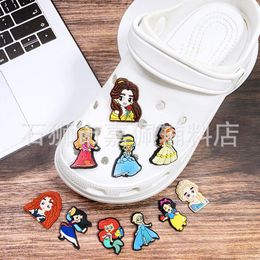 Anime charmes en gros de souvenirs d'enfance sirène fée princesse drôle cadeau de dessin animé charmes accessoires de chaussures pvc décoration boucle